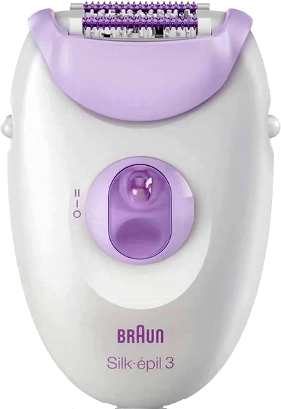 ماكينة إزالة الشعر للنساء سيلك ابيل 3 من براون ، أبيض وأرجواني  ، SE3-000