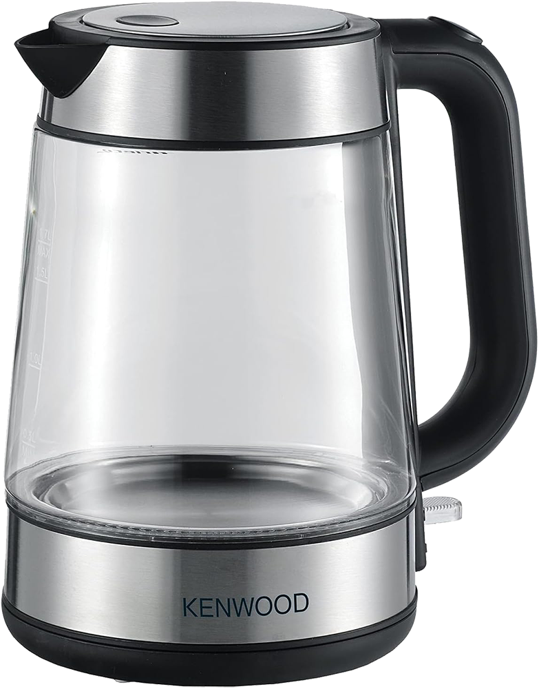 غلاية مياة كهربائية كينوود زجاج ، 1.7 لتر ، 2200 وات ، سيلفر  ، ZJG08.000CL