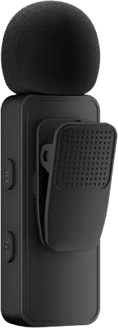 ميكروفون لاسلكي من بويا ، usb Type-C ، خاصية إلغاء الضوضاء ، أسود ، BY-V30