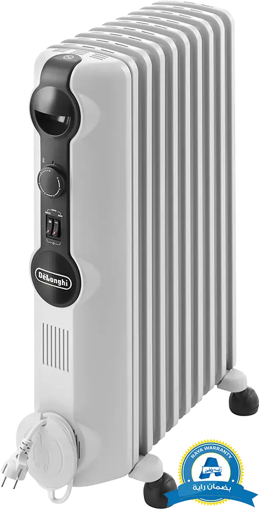 دفاية زيت ديلونجي 9 ريشة، 2000 وات، أبيض، TRRS0920