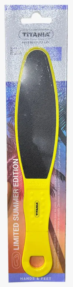 مبرد تنعيم القدم المزدوج من تيتانيا