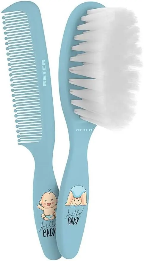 مجموعة الاطفال فرشاة ومشط من بيتر