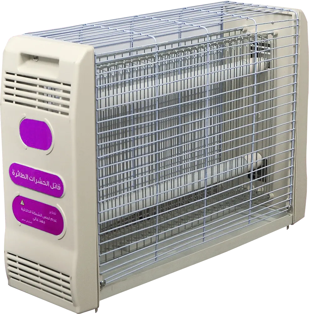 صاعق حشرات ستارماكس 60 سم ، 2 لمبة، لون أبيض، موديل SM-1160