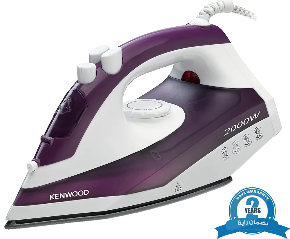 مكواة ملابس بخار من كينوود ، 2000 وات ، سعة خزان 250 ملي  ، بنفسجي ، ( بضمان راية ) ، STP46.000WP