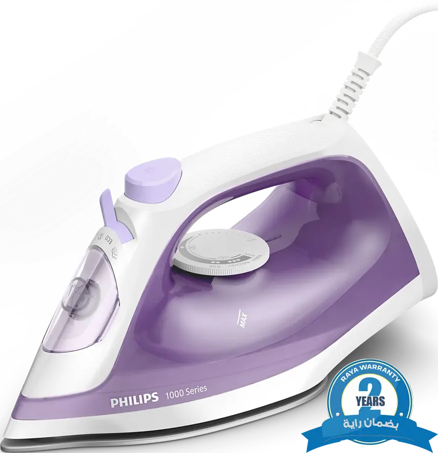 مكواة ملابس بخار فيليبس ، 1800 وات ، سعة الخزان  250 ملي ، DST1020-36 ، ( بضمان راية )