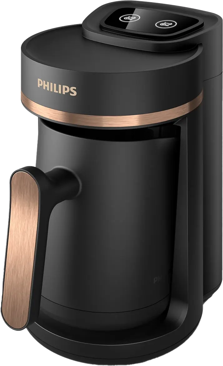 ماكينة قهوة تركي فيليبس، 735 وات، أسود، HDA150-60 (بضمان راية)