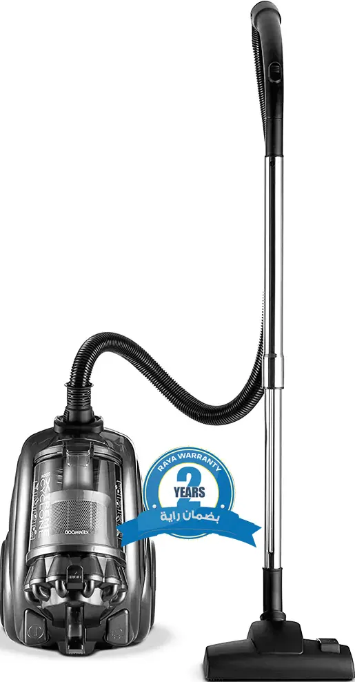 مكنسة كهربائية كينوود، 2200 وات، 3.5 لتر، أسود،VBP80.000GB(بضمان راية)