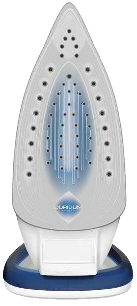 مكواة ملابس بخار تيفال ، 2700وات ، 270 ملي ، قاعدة سيراميك ، أبيض - أزرق ، FV5751E0