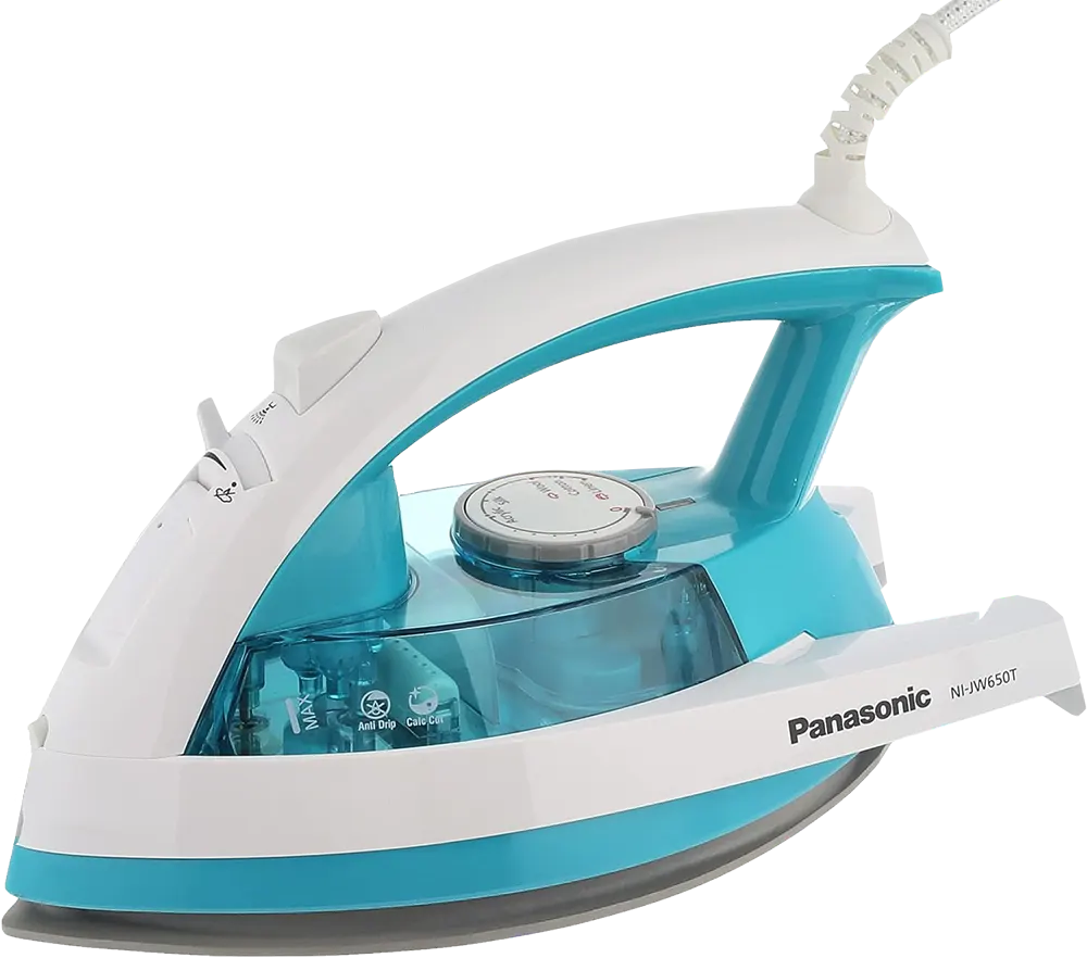 مكواة ملابس بخار باناسونيك ، 2200 وات ، 200 ملي ، أزرق ، NI-JW650T