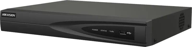 مسجل فيديو شبكي هيكفيجن ، 8 قنوات، منفذ USB، منفذ SATA، أسود، DS-7608NI-K1-8P