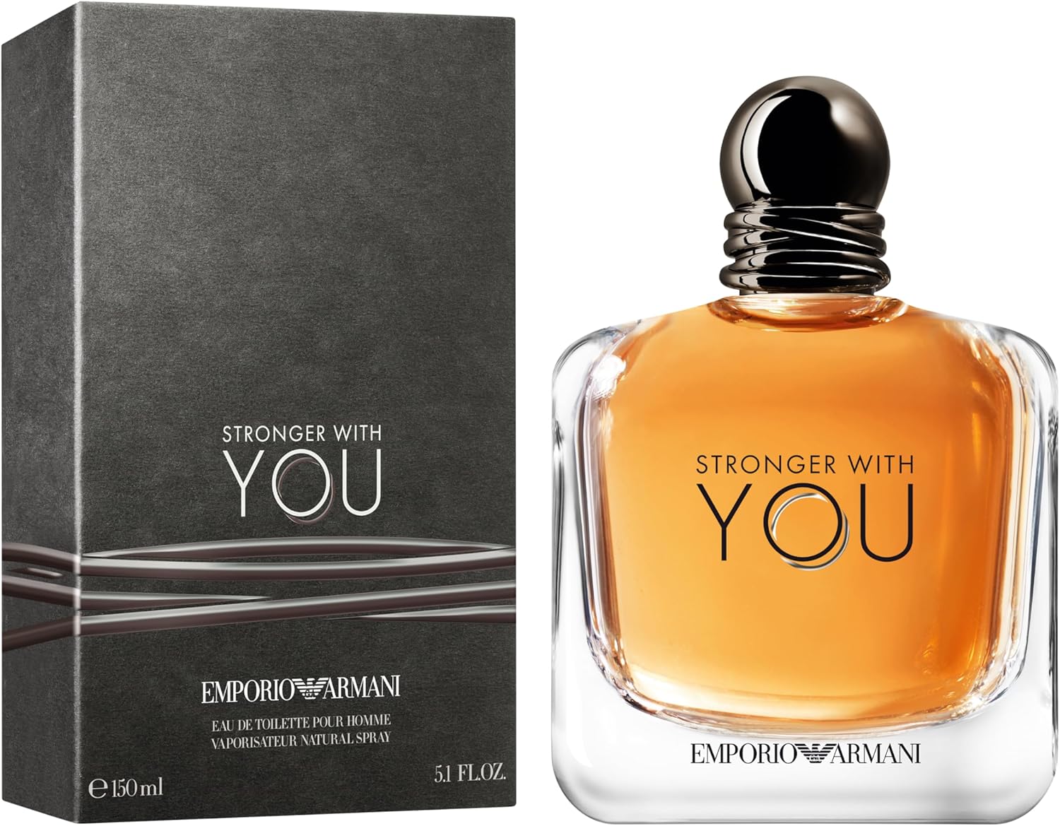 عطر امبوريو ارماني سترونجر ويز يو من جورجيو ارماني للرجال او دي تواليت، 150 مل