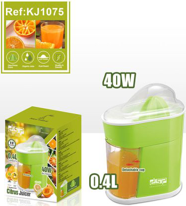 عصارة موالح دي اس بي ، 40 وات ، 0.4 لتر، أخضر ، KJ1075