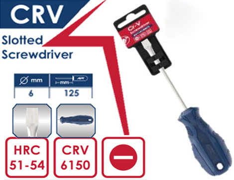 مفك عادة اي بي تي ، 6*125 مم ، أزرق ، AH114130073-6125(بضمان انسيا)