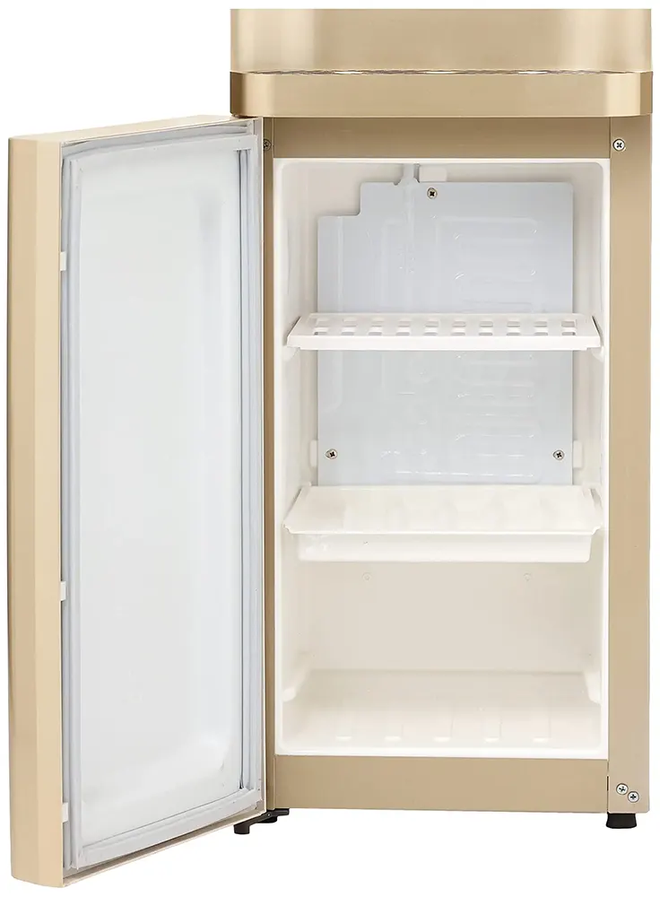 مبرد مياه بيرجن، 3 حنفية، بارد + ساخن + عادي، ثلاجة، ذهبي، BYB 518