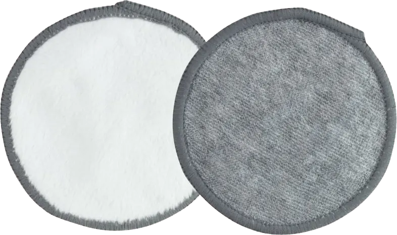 فوطة مزيل المكياج فوط فايبر طبيعي بيتر القابلة لاعادة الاستخدام، 6 قطع