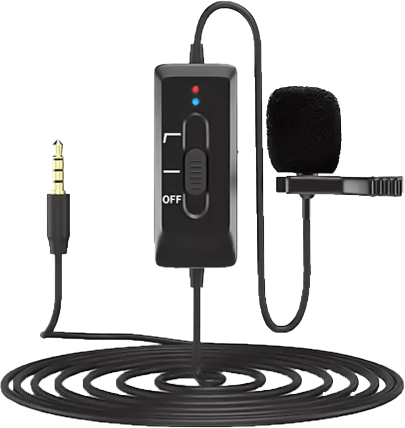 ميكروفون سلكي لافالير جينيرال ، موصل 3.5 مم ،KM-D1