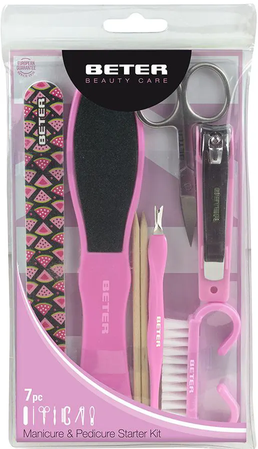 مجموعة مانيكير وباديكير من بيتر،7قطع