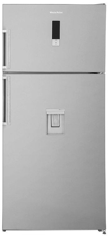 ثلاجة وايت بوينت نوفرست ، شاشة ديجيتال  ، حنفية ، استانلس ستيل ، سيلفر ، WPR643DWDVX