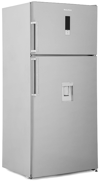 ثلاجة وايت بوينت نوفرست ، شاشة ديجيتال  ، حنفية ، استانلس ستيل ، سيلفر ، WPR643DWDVX