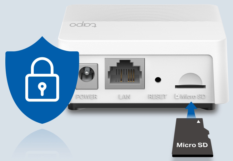 جرس باب تابو سمارت من تي بي لينك ، مزود بكاميرا ، زاوية رؤية واسعة ، يعمل ببطارية ، طرق متعددة للتواصل ، D230S1