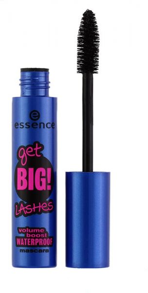 مسكرة ايسنس Get Big Lashes Volume Boost المقاومة للماء باللون الأسود