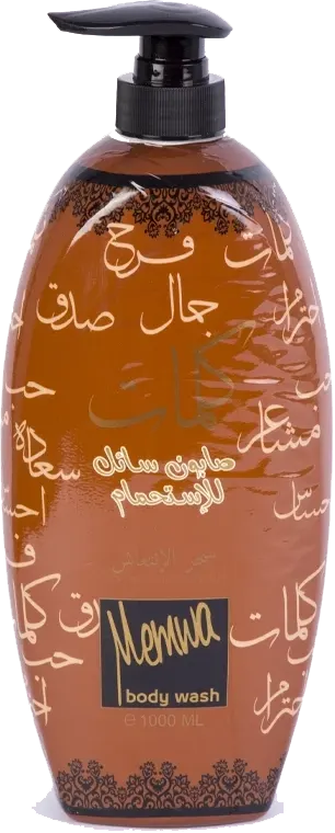 غسول الجسم كلمات ميموا، 1000 مل