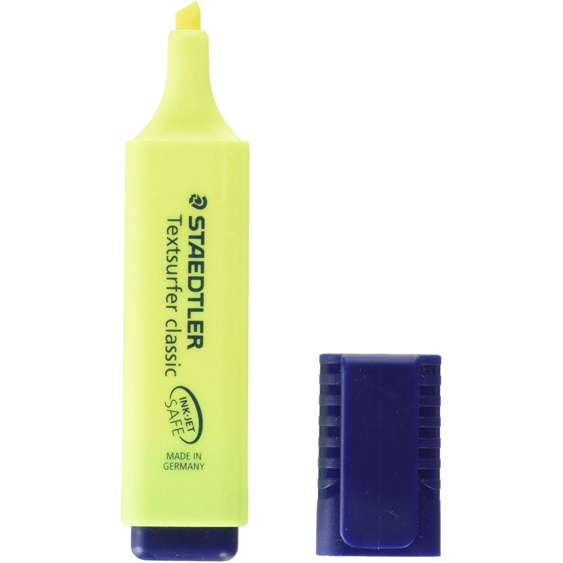 قلم هايلايتر ستيدلر فسفوري، أصفر، سن مشطوف، 364.1