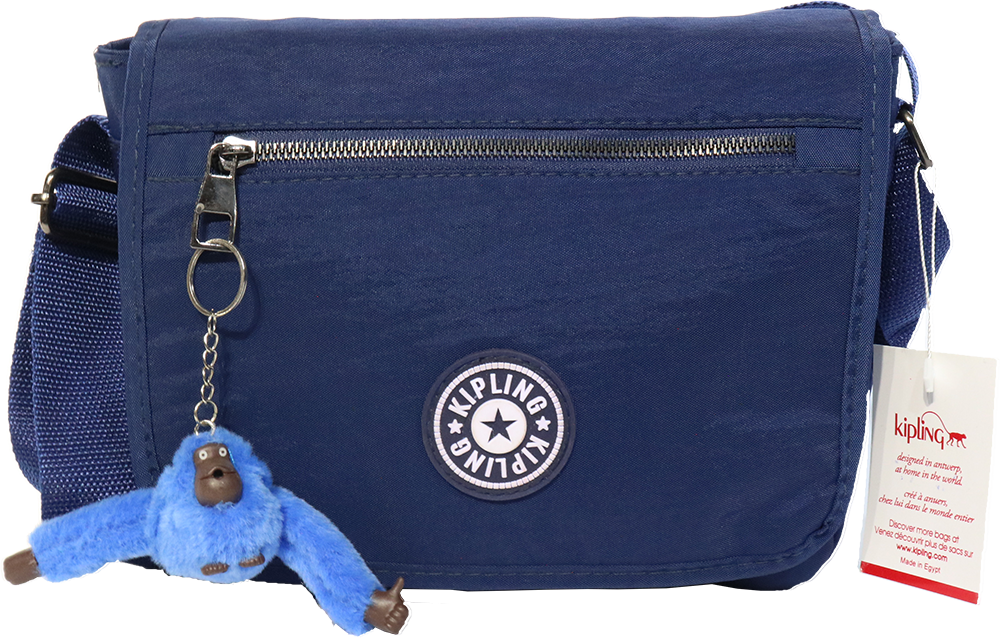 شنطة كتف كيبلينج ، أزرق ، 1884