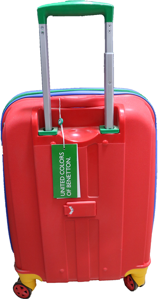 شنطة سفر ترولي تركي، 20 بوصة، سيلكون، متعددة الألوان، PP