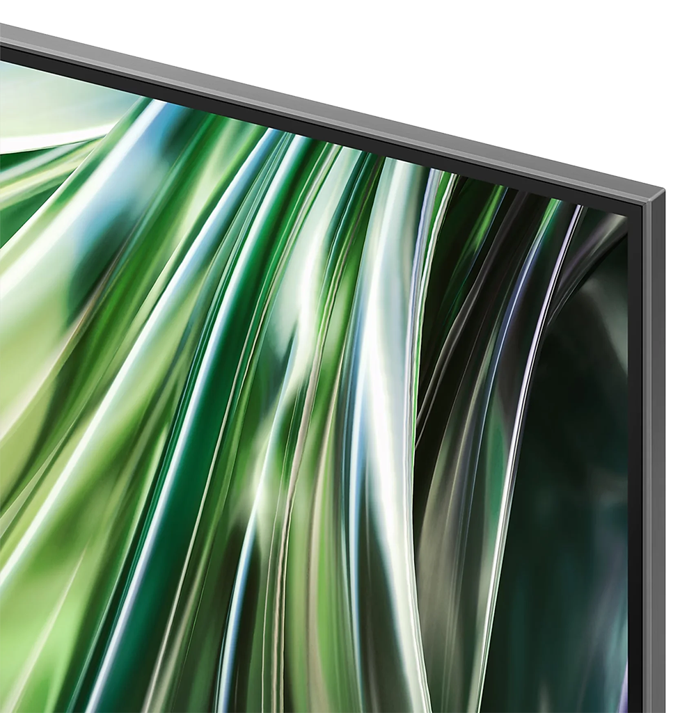 شاشة سامسونج سمارت ، 55 بوصة ، بدقة 4K ، شاشة QLED ، رسيلفر مدمج ، QA55QN90DAUXEG