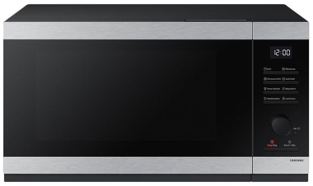 ميكروويف سامسونج ، 40 لتر ، 900 وات ، شاشة ديجيتال ، بشواية ، أسود ، MG40DG5524ATGY