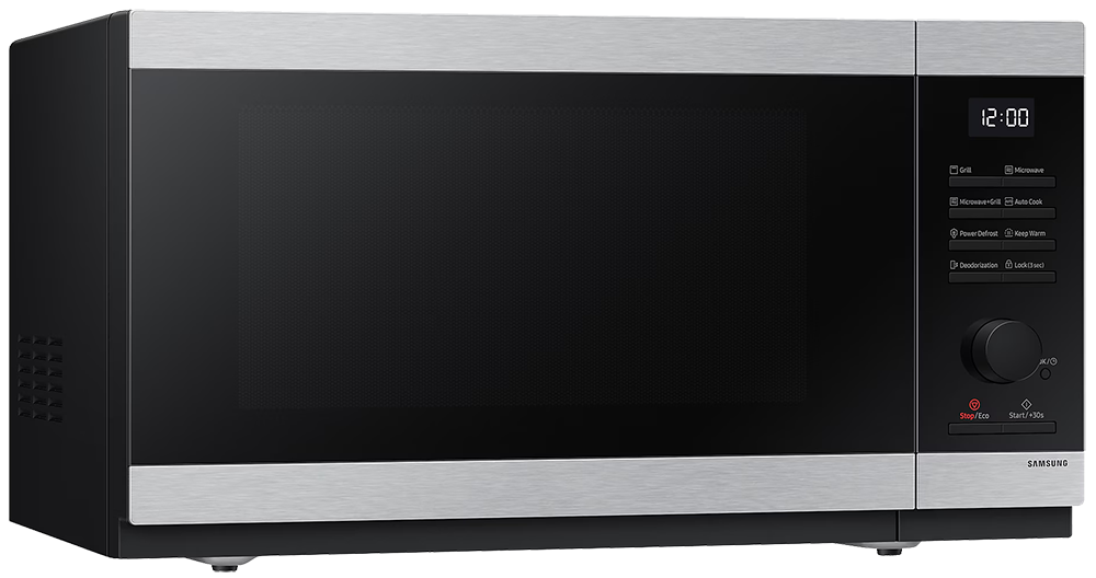 ميكروويف سامسونج ، 40 لتر ، 900 وات ، شاشة ديجيتال ، بشواية ، أسود ، MG40DG5524ATGY
