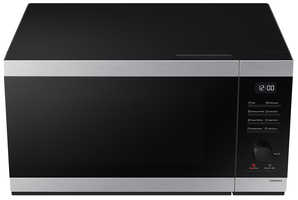 ميكروويف سامسونج ، 40 لتر ، 900 وات ، شاشة ديجيتال ، بشواية ، أسود ، MG40DG5524ATGY