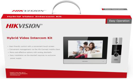 كيت انتركم مرئي من هيكفيجن ، 1 خط ، DS-KIS302-P