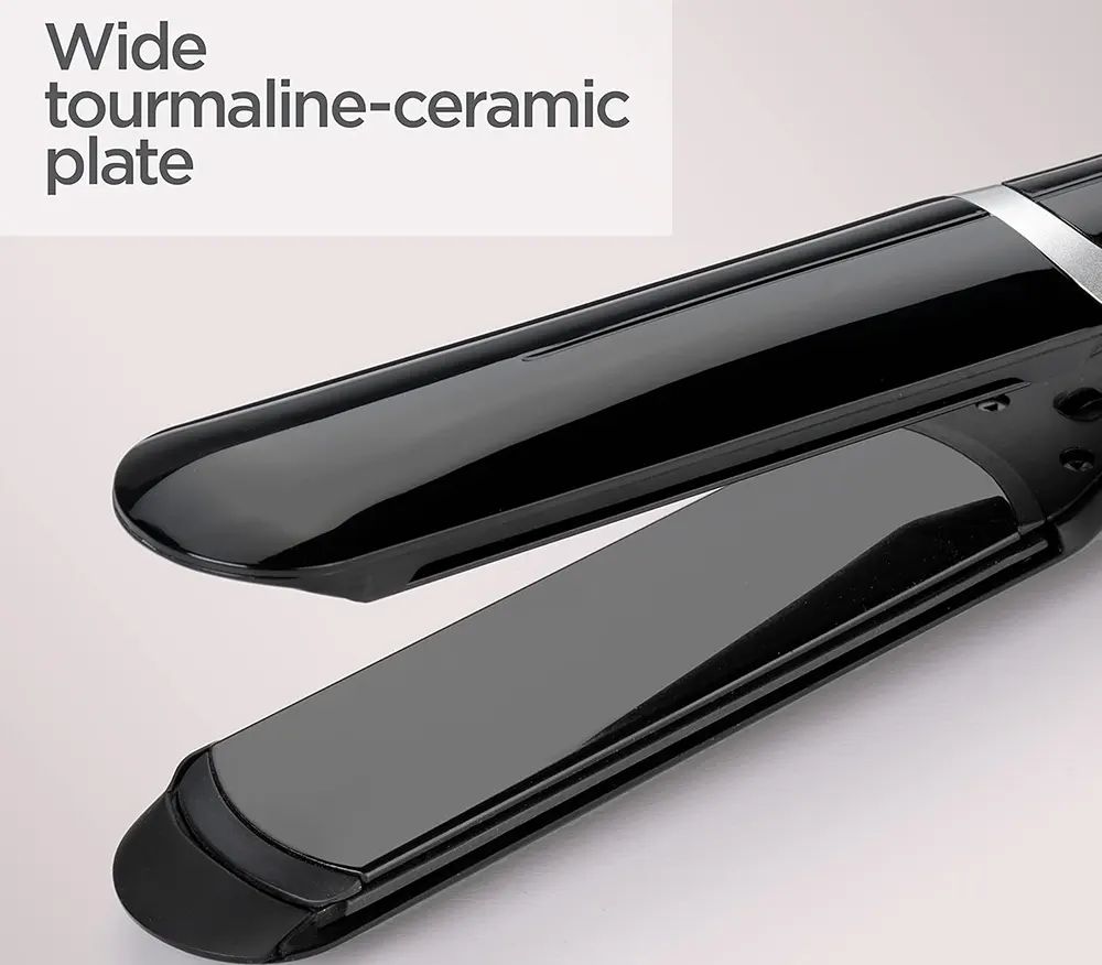 مكواة فرد الشعر بيبي ليس سليك كنترول وايد، 235 درجة سيليزيوس، أسود، ST397E