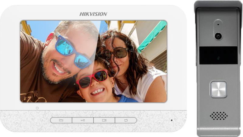 كيت انتركم مرئي من هيكفيجن ، 1 خط ،DS-KlS203T