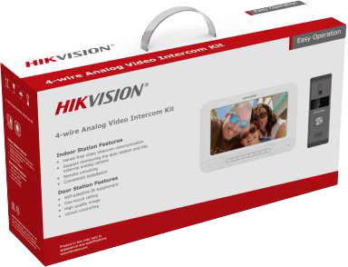 كيت انتركم مرئي من هيكفيجن ، 1 خط ،DS-KlS203T