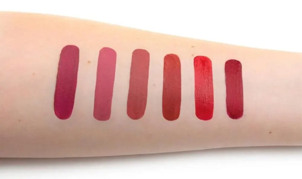 مجموعة احمر شفاه ذا بالم ميني سائل، 6 قطع