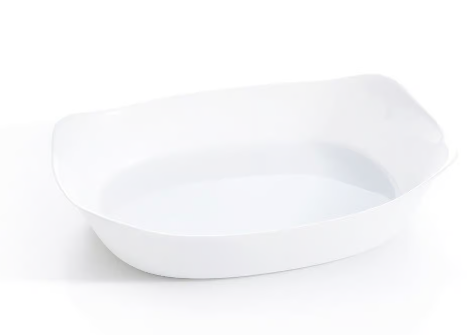 طاجن لومينارك مستطيل كارين ، 30 * 22 سم ، أبيض ، موديل 8332