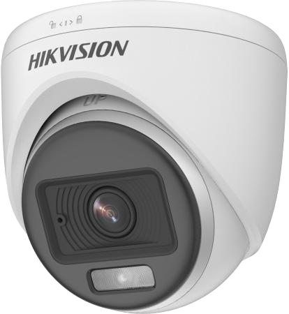 كاميرا مراقبة داخلية من هيكفيجن ، جودة 3k ، الوان ، عدسة 2.8 مم ، أبيض ، DS-2CE70KF0T-LPFS