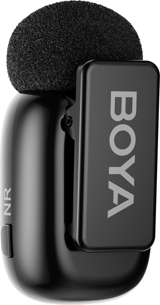 ميكروفون لاسلكي الترا ميني من بويا ، ثنائي القناة ، خاصية الغاء الضوضاء ، 2.4جيجاهرتز ، Lightning ، أسود ، MINI-15