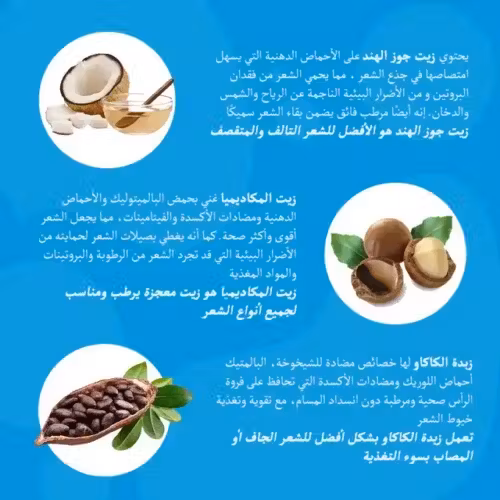 شامبو بجوز الهند والمكاديميا وزبده الكاكاو من مينك، 700 مل