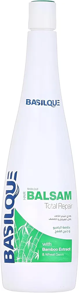 بلسم للشعر لإصلاح الشعر بالكامل بخلاصة الخيزران وجنين القمح من بازيلك، 1000 مل