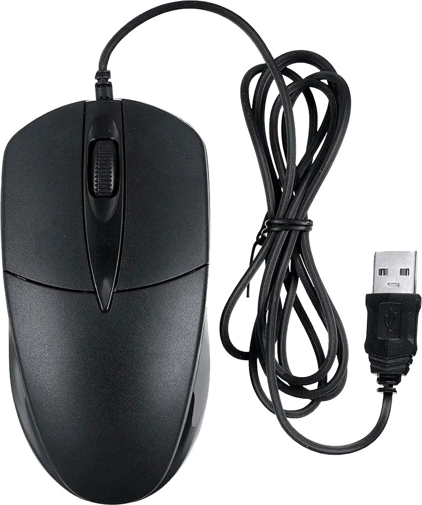 ماوس جاما سلكي، 1600 نقطة في البوصة، يو إس بي، أسود، M-105