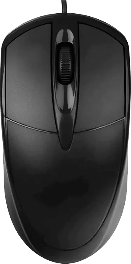 ماوس جاما سلكي، 1600 نقطة في البوصة، يو إس بي، أسود، M-105