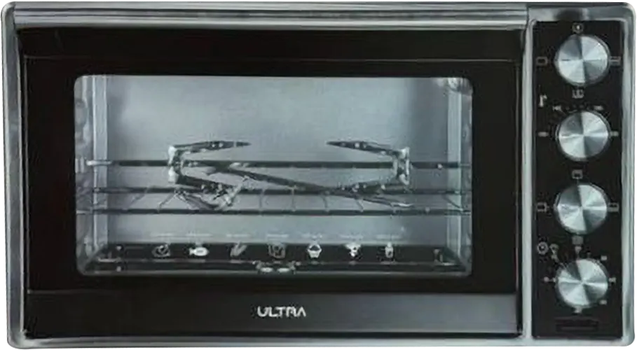 فرن كهربائي الترا 48 لتر، 2000وات، شواية، استانلس ستيل، فضي* أسود، موديل UOV48SGE1