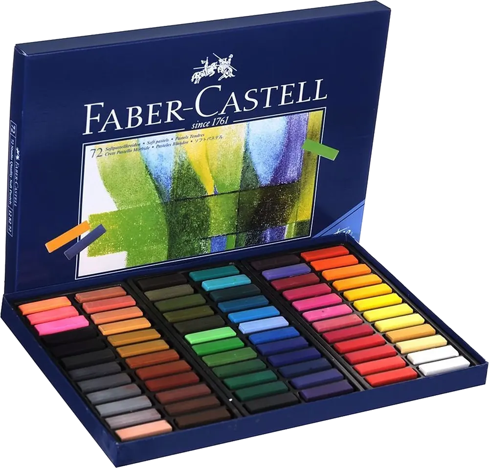 طقم الوان فابر كاسيل سوفت باستيل، 72 لون مينى، ألوان متعددة، موديل 128272