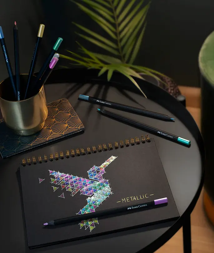 طقم الوان خشب فابر كاسيل 12 لون طويل، ألوان متعددة، موديل 116415