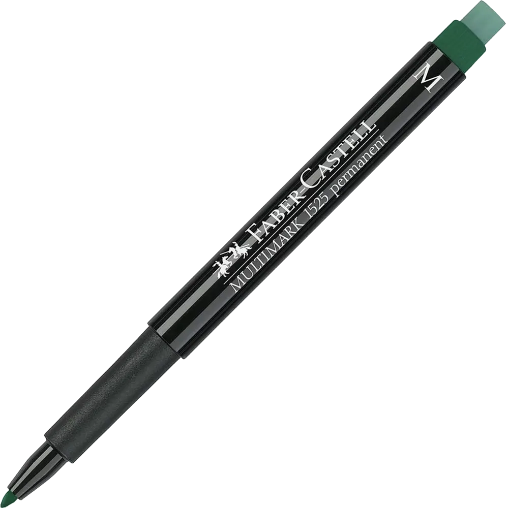 قلم ماركر ثابت مالتي مارك بسن اس من فابر كاستل، 1.0 ملي، حبر ثابت، اخضر