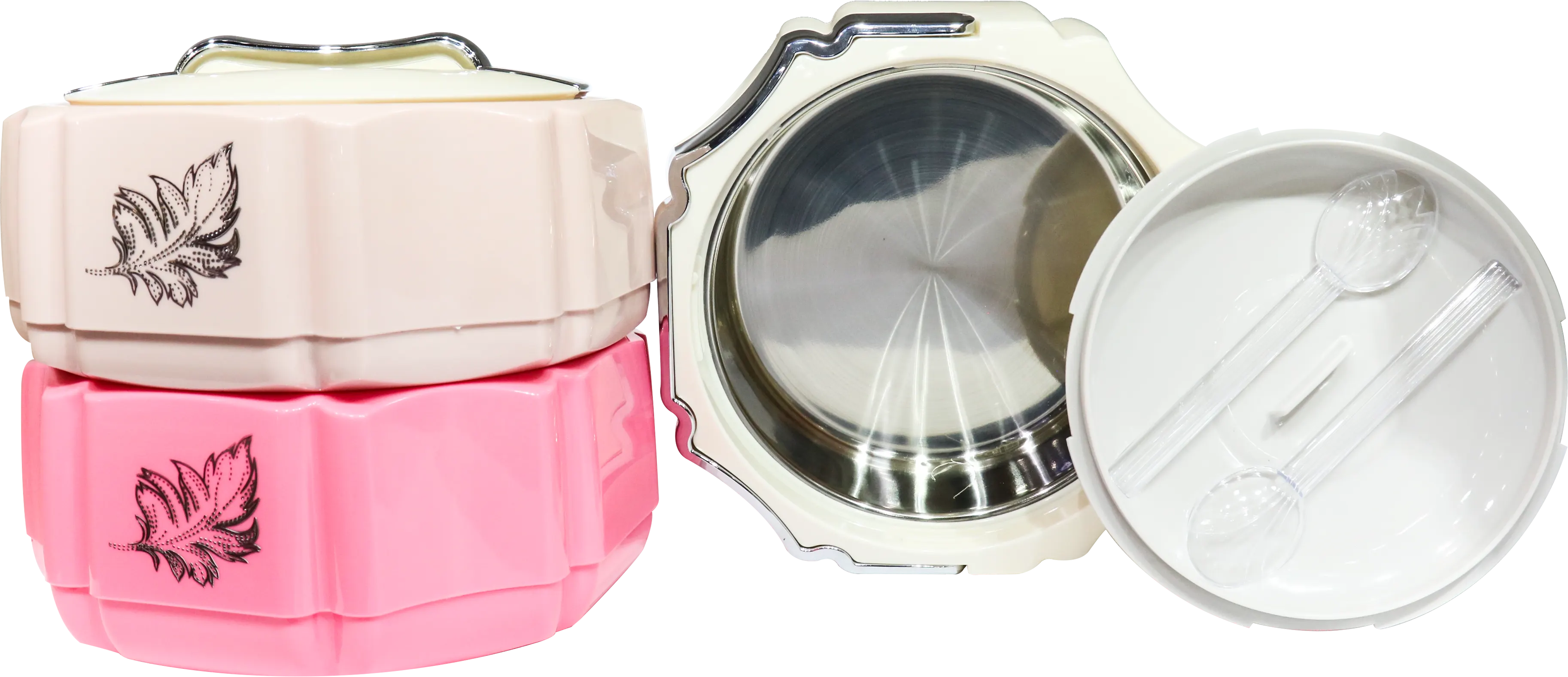 حافظة طعام الاندالس 4.5 لتر، 3 دور، ألوان متعددة